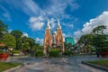 Notre-Dame Cathedral Basilica of Saigon, officially Cathedral Basilica of Our Lady of The Immaculate Conception is a cathedral loc