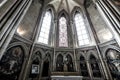 Notre Dame Cathedral of Bayeux Interior Royalty Free Stock Photo