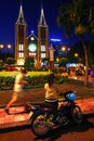 Notre Dame cathedral in Ho Chi Mihn city Vietnam