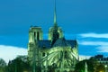 Notre Dame Cathedral on Ile de la Cite, Paris Royalty Free Stock Photo