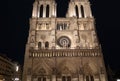 Notre Dame cathedral in Paris, France Royalty Free Stock Photo