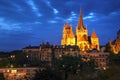 Notre-Dame Cathedral of Lausanne, Switzerland Royalty Free Stock Photo