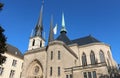 Notre-Dame Cathedral, Luxembourg Royalty Free Stock Photo