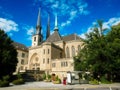 Notre Dame cathedral of Luxemburg Royalty Free Stock Photo