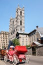 Notre Dame Cathedral in Montreal Royalty Free Stock Photo