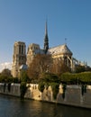 Notre Dame Cathedral Paris Royalty Free Stock Photo