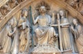 Notre Dame Cathedral, Paris, Christ in Majesty