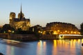 Notre Dame cathedral, Paris, France Royalty Free Stock Photo