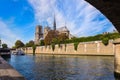 Notre Dame cathedral in Paris, France