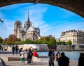 Notre Dame cathedral in Paris, France