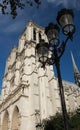 The Notre Dame cathedral, Paris, France. Royalty Free Stock Photo