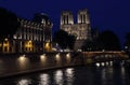 Notre Dame cathedral in Paris, France Royalty Free Stock Photo