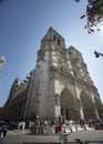 Notre Dame Cathedral, People and Street