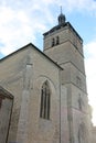 Notre Dame church of the Assumption in Orgelet , France