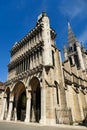 the Notre-Dame church in Dijon Royalty Free Stock Photo