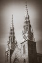 Notre-Dame church, Ottawa downtown, Ontario, Canada Royalty Free Stock Photo