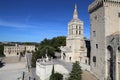 Pope`s palace in Avignon, France