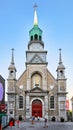 The Notre Dame de Bon Secours Chapel in old Montreal Quebec, Canada Royalty Free Stock Photo