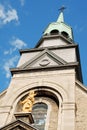 Notre Dame de Bonsecours Chapel Royalty Free Stock Photo