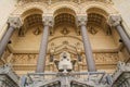 Notre dame de fourviere, Lyon, France Royalty Free Stock Photo