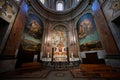 North transept and Chapel of Angels, Notre-Dame de la Daurade, with paintings of St Luke (L) and St Mark (R)