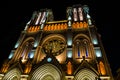 Notre Dame de Nice, neo gothic church in Cote d`Azur, France Royalty Free Stock Photo