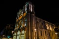 Notre Dame de Nice, neo gothic church in Cote d`Azur, France Royalty Free Stock Photo