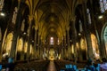 Notre Dame de Nice, neo gothic church in Cote d`Azur, France Royalty Free Stock Photo