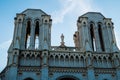 Notre Dame de Nice, neo gothic church in Cote d`Azur, France Royalty Free Stock Photo