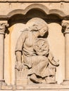 Notre Dame de Paris Cathedral: Architectural details. Paris, France