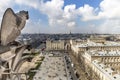 Notre Dame de Paris Chimera Royalty Free Stock Photo