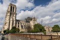 Notre Dame de Paris, France after the fire Royalty Free Stock Photo