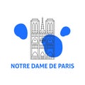 Notre Dame De Paris Line Concept