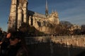 A side view of Notre-Dame de Paris - PARIS - CHURCH