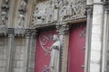 Notre Dame de Paris, medieval Catholic Cathedral on an island Cite in Paris