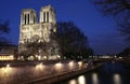 Notre Dame de Paris by night