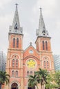 Notre dame de Saigon Cathedral, build in 1883 in Ho Chi Minh city, Vietnam
