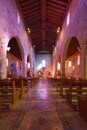 Notre Dame des Sablons Church - Aigues Mortes - Camargue - France Royalty Free Stock Photo