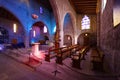 Notre Dame des Sablons Church - Aigues Mortes - Camargue - France Royalty Free Stock Photo