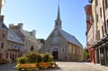 Notre-Dame-des-Victoires, Quebec City Royalty Free Stock Photo