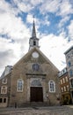 Notre Dame des Victories Church - Quebec City, Quebec, Canada Royalty Free Stock Photo