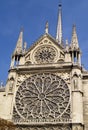 Notre Dame Detail Royalty Free Stock Photo