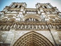 Notre Dame front - Paris