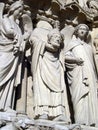 Notre Dame headless statue