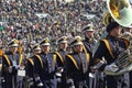 Notre Dame Marching Band Royalty Free Stock Photo