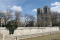 Notre dame in paris Royalty Free Stock Photo