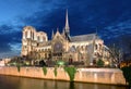 Notre Dame in Paris, France Royalty Free Stock Photo