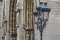 Notre-Dame Street Lamp Royalty Free Stock Photo