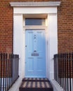 Notting hill, London, light blue door
