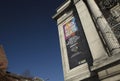 Nottingham, Nottinghamshire, UK: October 2018: Banner to Celebrate Black History Month Royalty Free Stock Photo